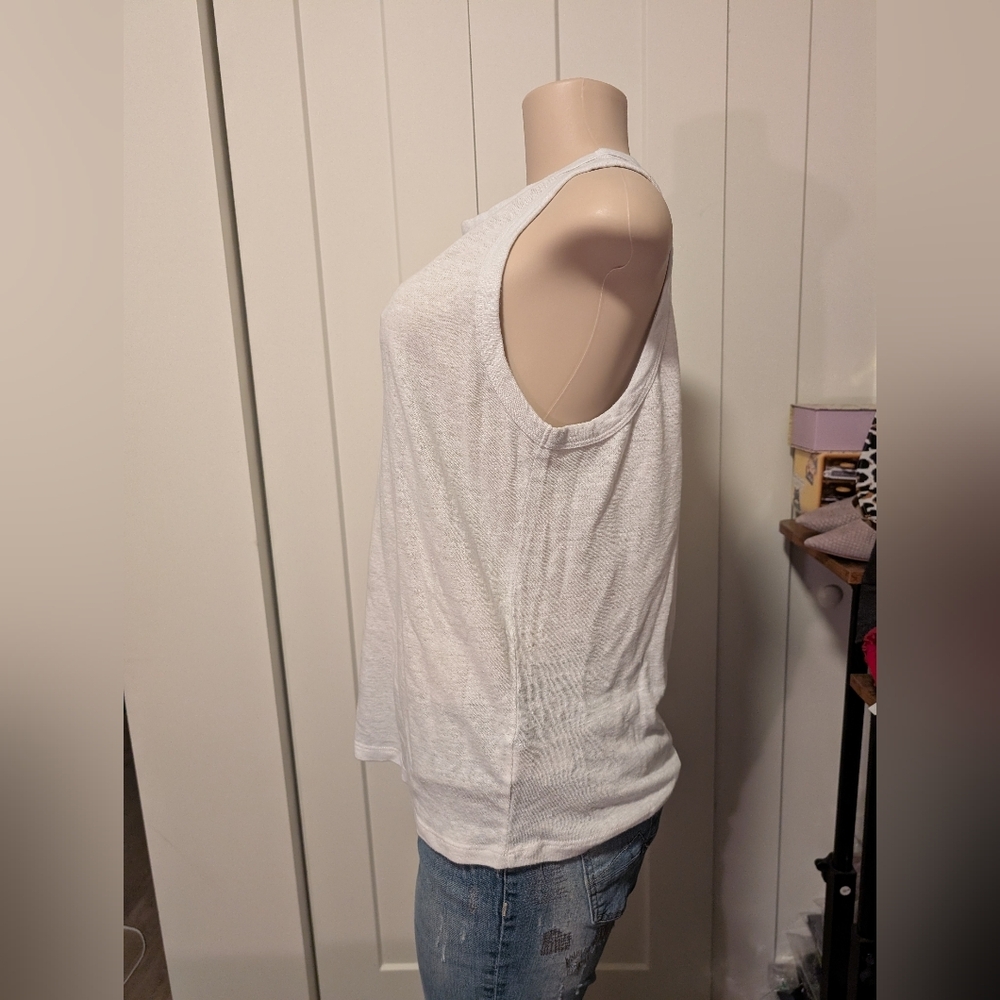 A new day‎ White Casual Tank Top  Size XL - Picture 4 of 6